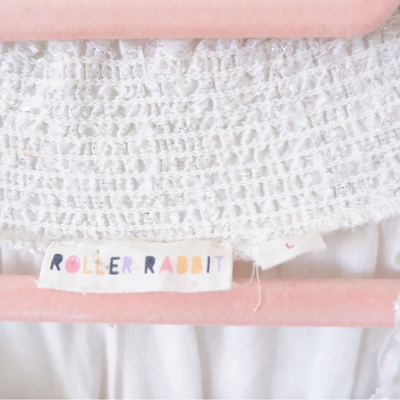 SOLD- ROLLER RABBIT Fiorella Metallic Dress - Picture 8 of 12